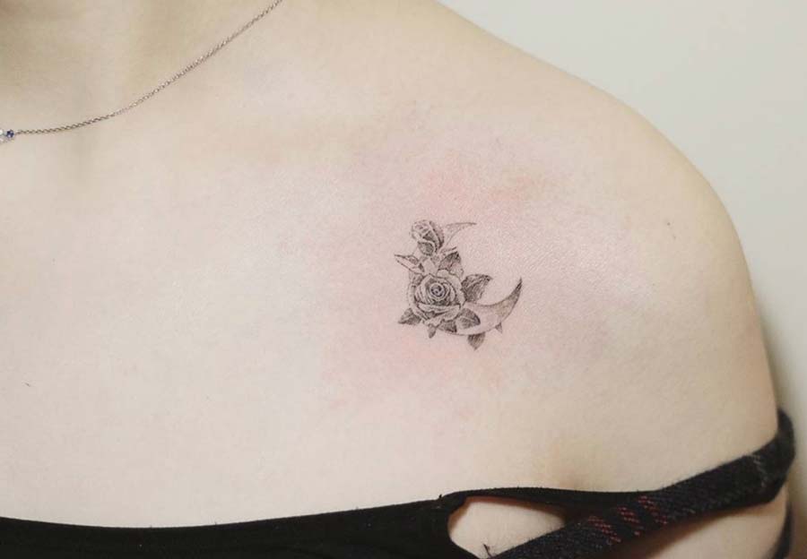 Tatuaggi piccoli con Rose