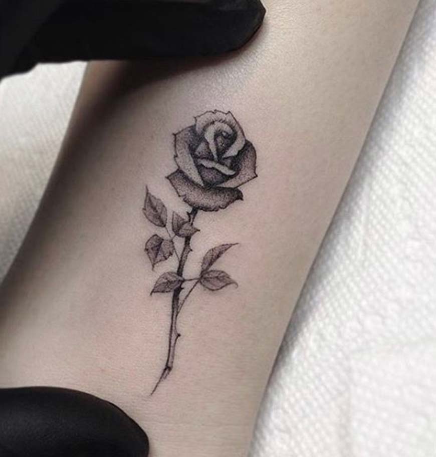 Tatuaggi piccoli con Rose