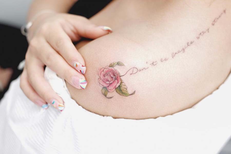 Tatuaggi piccoli con Rose