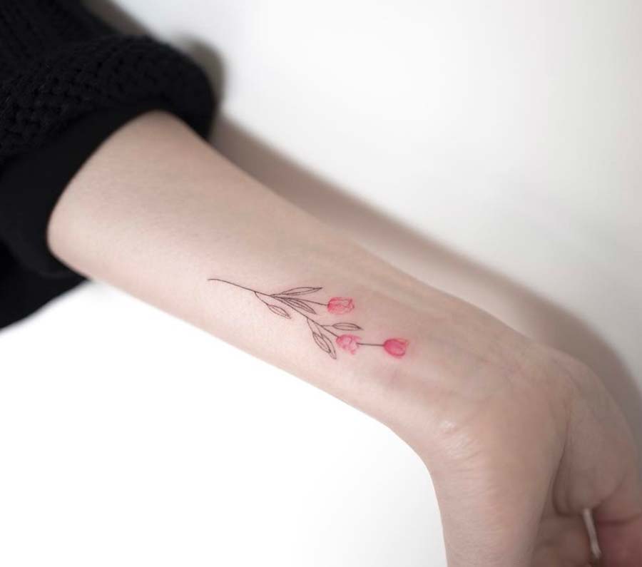 Tatuaggi piccoli con Rose