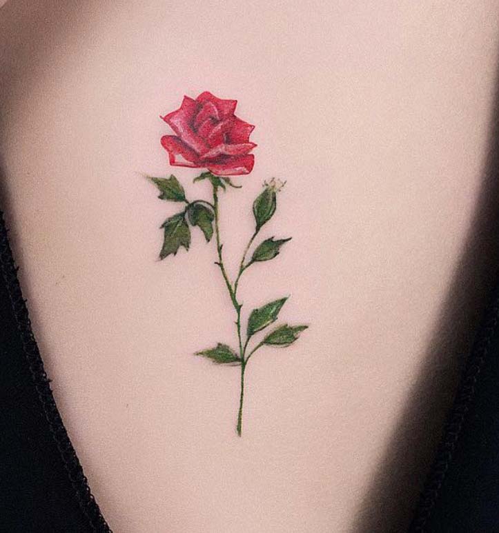 Tatuaggi piccoli con Rose