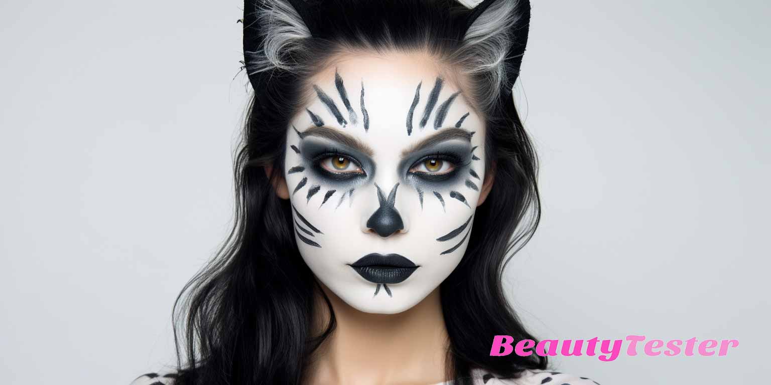 trucco gatta Halloween