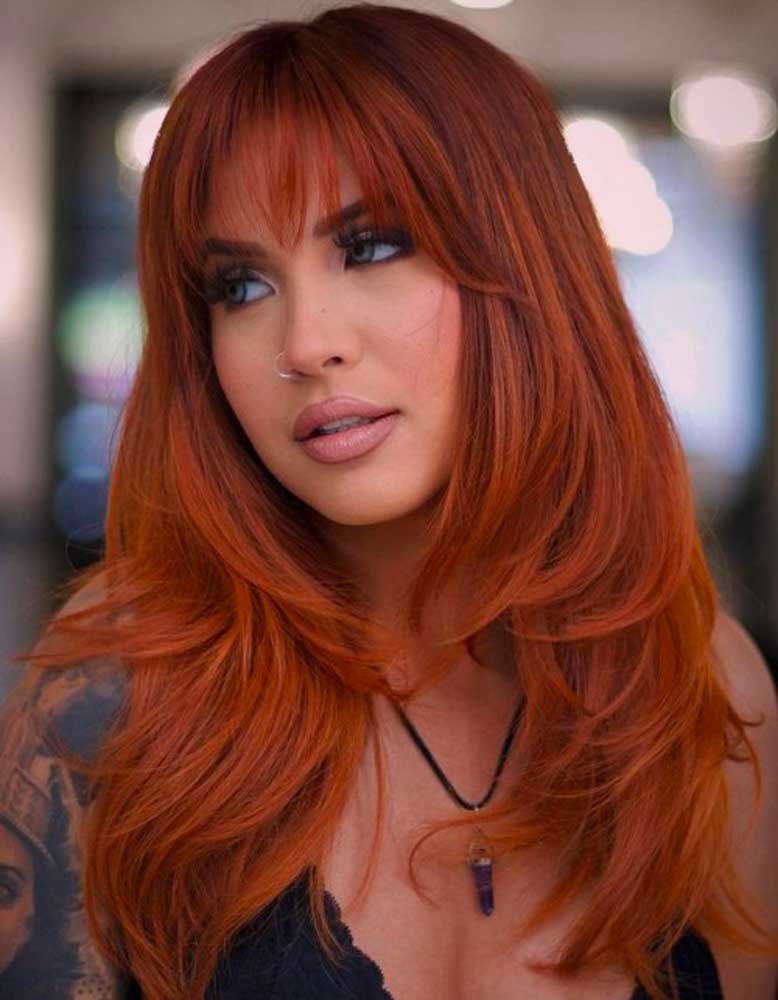 Balayage rosso aranciato (Ginger Hair)