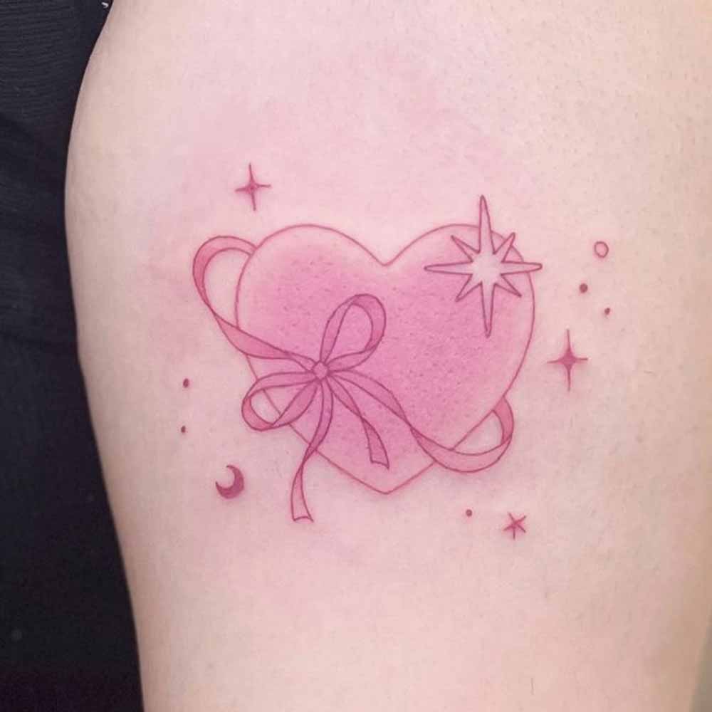 Cuore rosa minimalista Cuore rosa minimalista