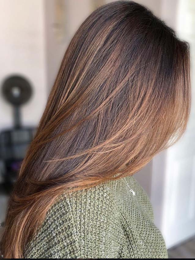 Balayage per capelli lisci Balayage per capelli lisci