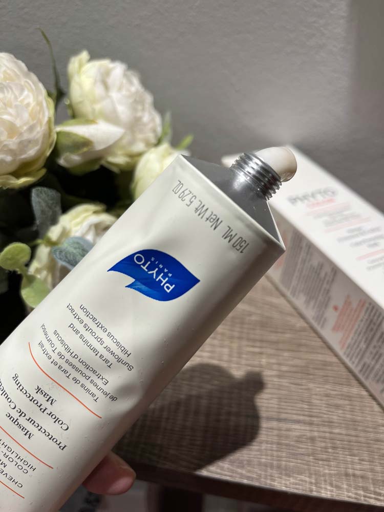 Maschera per capelli colorati Phyto linea Color