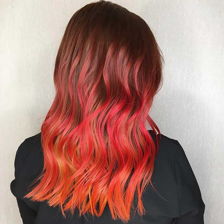 Shatush rosso 