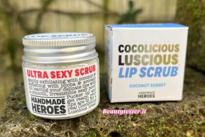 Cocolicious Luscious Lip Scrub handmade heroes