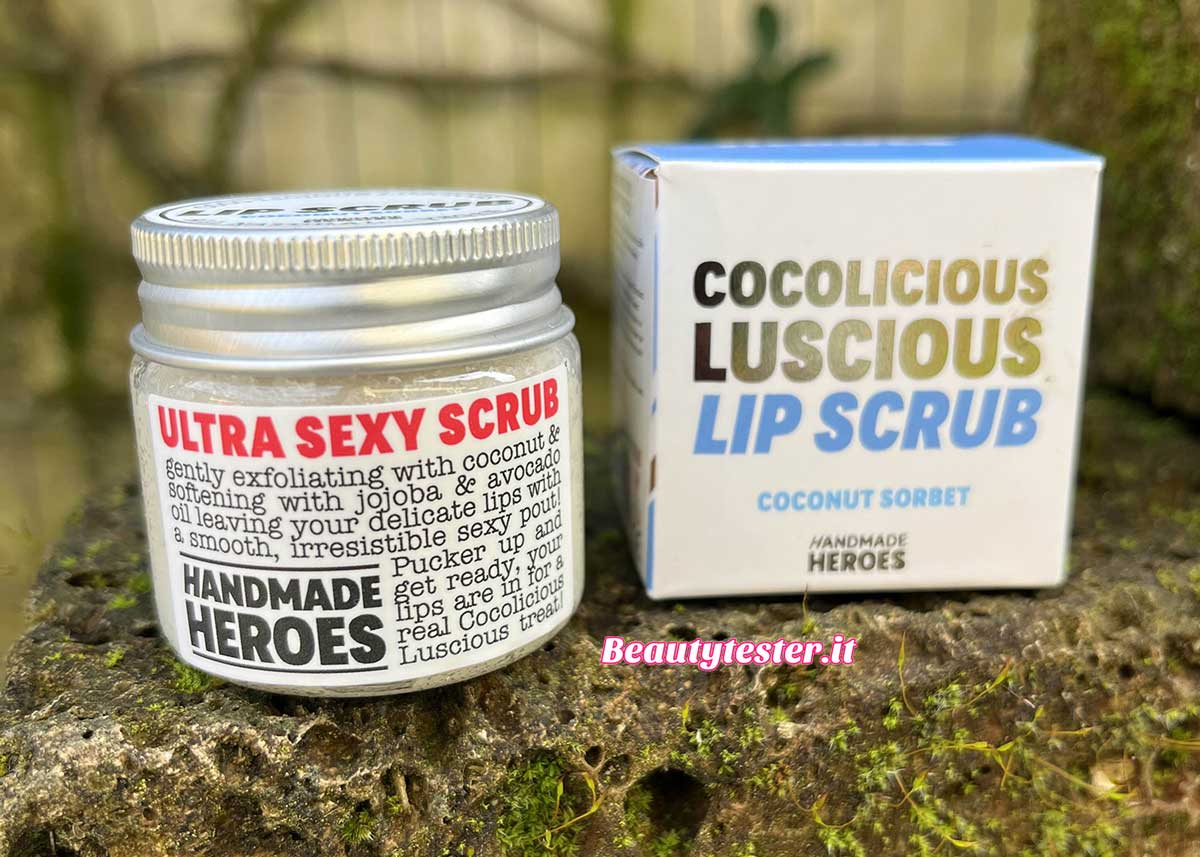 Cocolicious Luscious Lip Scrub handmade heroes