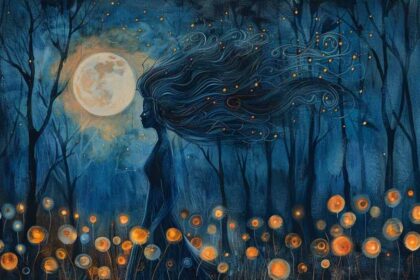 influenza della Luna sui nostri capelli