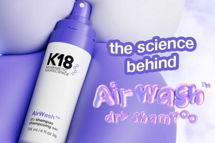 k 18 shampoo secco air wash