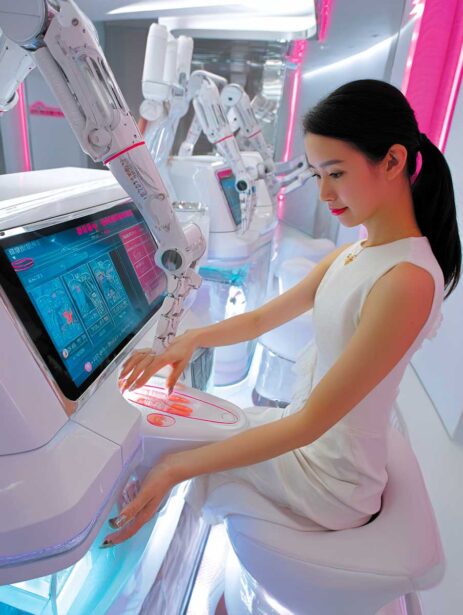 Nail Care Machine futuristica